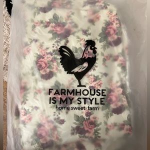 New floral print bag